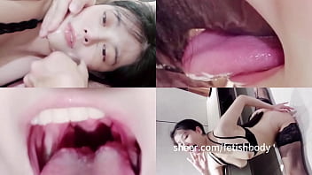 Girlfriend-style service system! Extraordinary deep-throat with tongue and jelly - mouth sex/throat sucking/throat clamp/throat bulge/vomiting sound slamming/multiple positions/face nail with snot and tears/throat opened up with thumbs [human image vs. or