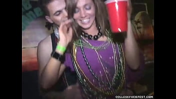 Mardi gras coed cockslut pummeling inexperienced hard-on