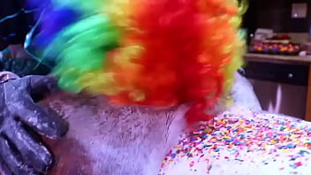 Victoria Cakes Gets Her Enormous Butt Made into A Cake By Gibby The Clown