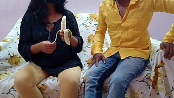 Desi Jija Sali Exclusive Banana Romp Indian Gonzo Pornography With Clear Hindi Audio