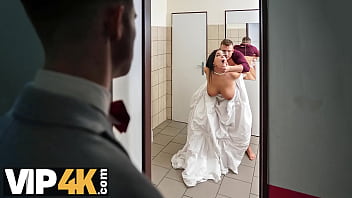 BRIDE4K. Locked Restroom Escapade