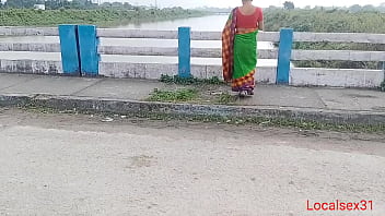 Green saree Indian Desi Village Bengali Tear up ( Official Vid By Localsex31)