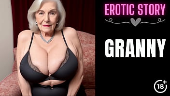 [GRANNY Story] Steamy GILF knows how to inhale a Boner