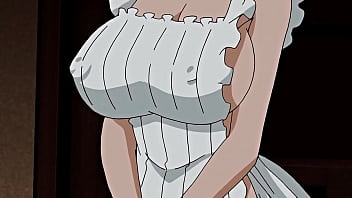 Steamy Chesty Maid Breastfeeding Her Manager - Uncensored Anime porn