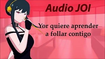 Audio JOI hentai, Yor wants to have fuck-fest with you.