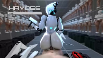 Haydee the Wonderful robot - 3 dimensional Pornography Parody Forceps Compilation