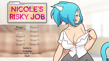 Nicole Risky Job [Hentai game PornPlay ] Ep.2 pawing orbs to attract more clients