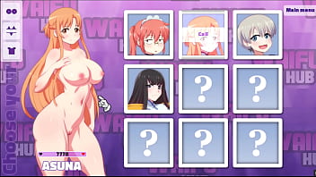 Waifu Hub [Hentai parody game PornPlay ] Ep.5 Asuna Porno Bed audition - she enjoys to cheat on her bf while doing ass-fuck fuck-fest