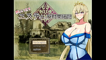 Deserted village reclamation of Queen Ponkotsu Justy [PornPlay Anime porn game] Ep.1 Lazy Queen with ginormous jugs