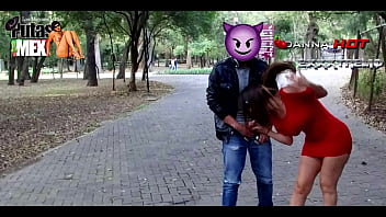 THE Mexican Cockslut DANNA Warm Naked IN PUBLIC AND Inhaling A STRANGER'S Manhood IN CHAPULTEPEC